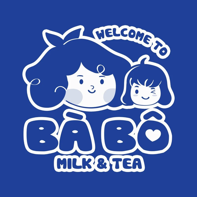 Logo Bà Bô Milk & Tea