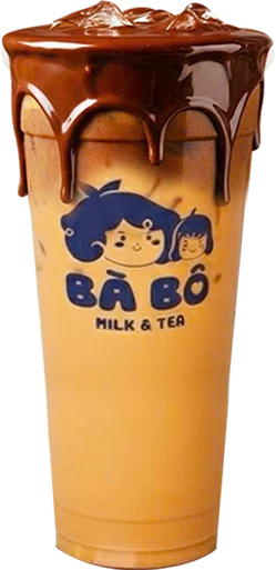 Trà sữa Thái đỏ sốt cacao